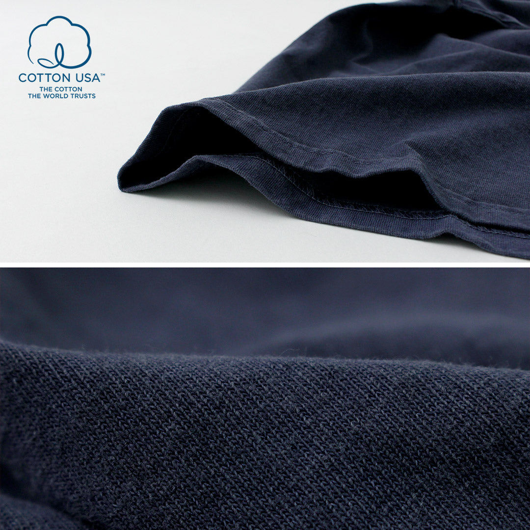 GOOD ON / Long Sleeve Henley Neck Tee