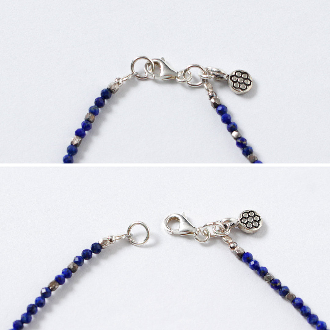 Phadua / Lapis Lazuli (2mm) 절단 구슬 목걸이 / Anklet
