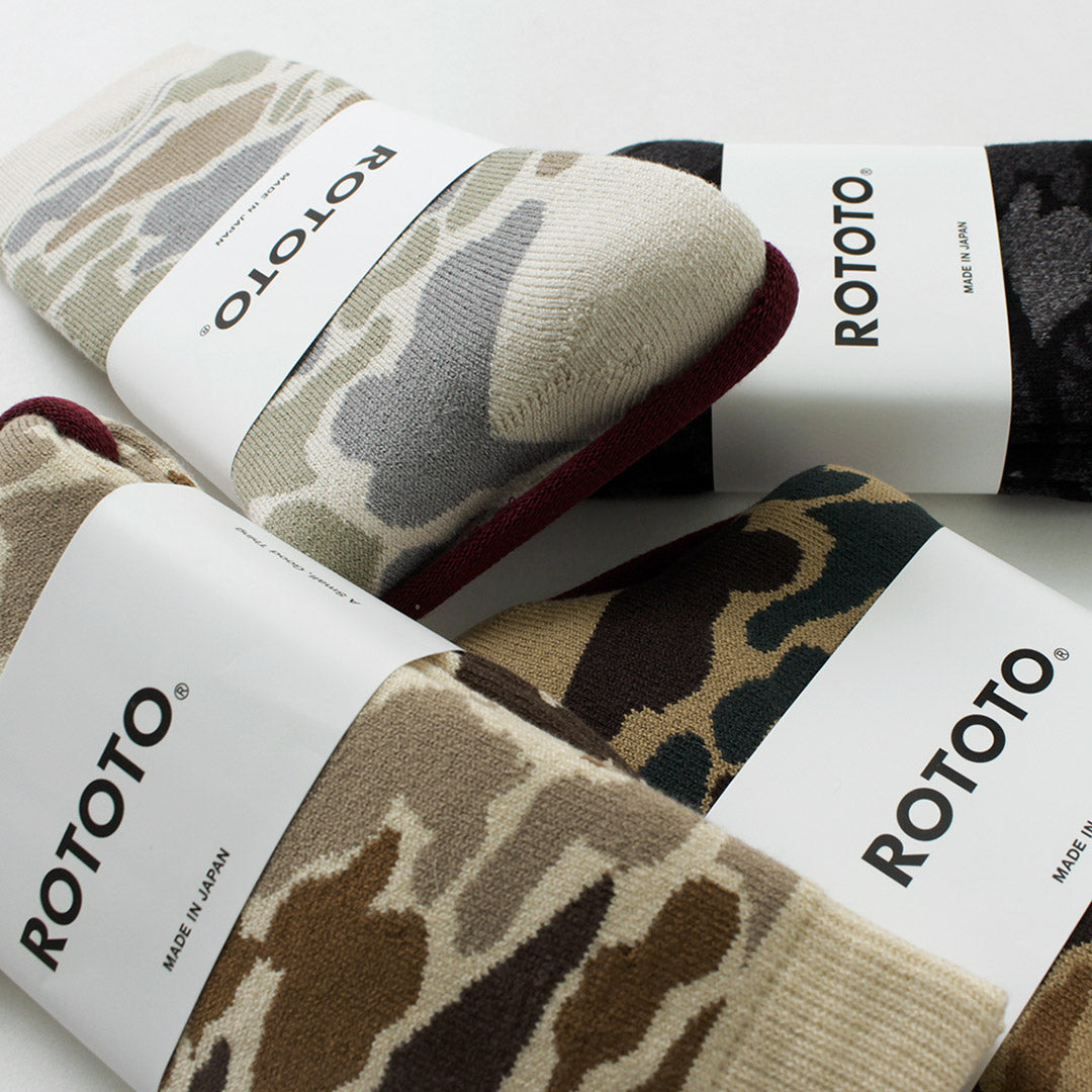Rototo / R1339 Pile Camo Crew Choques