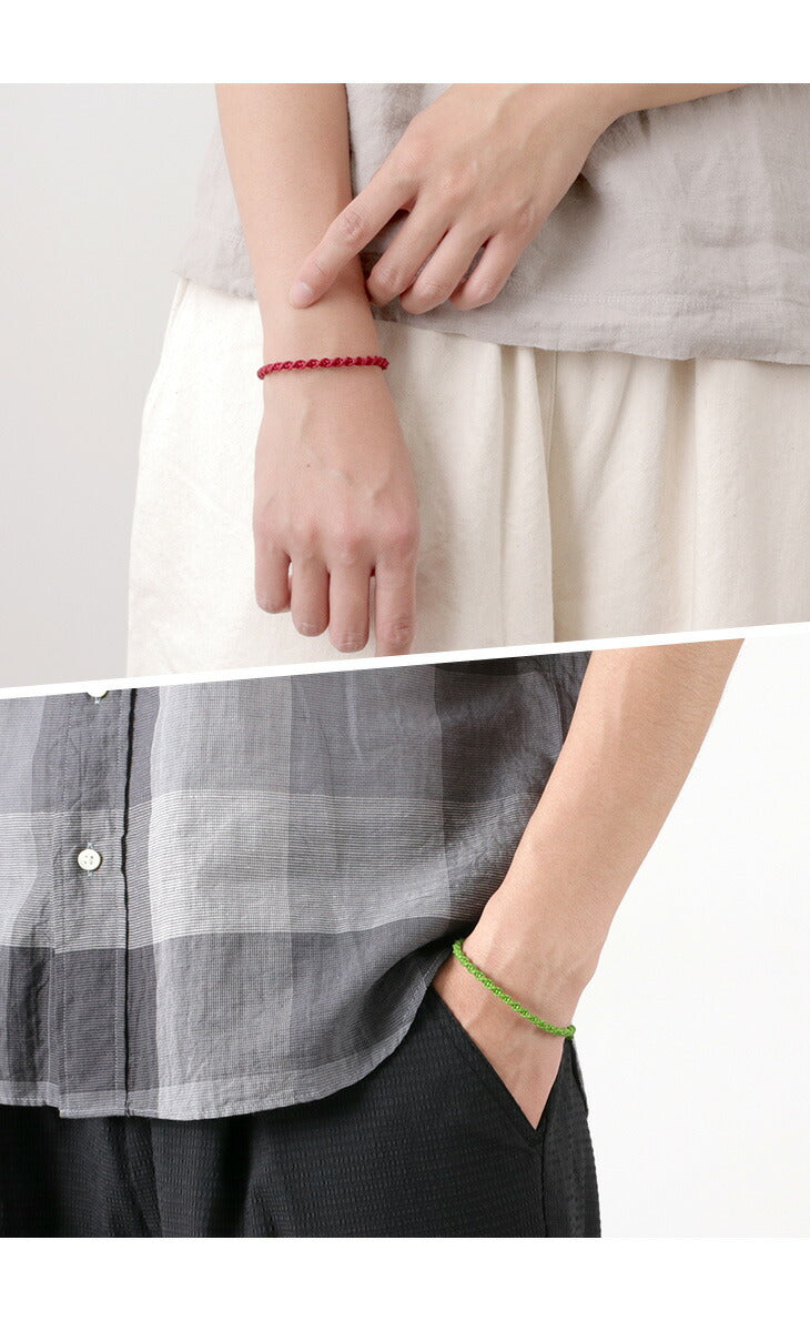 PHADUA / Wax Cord Bracelet