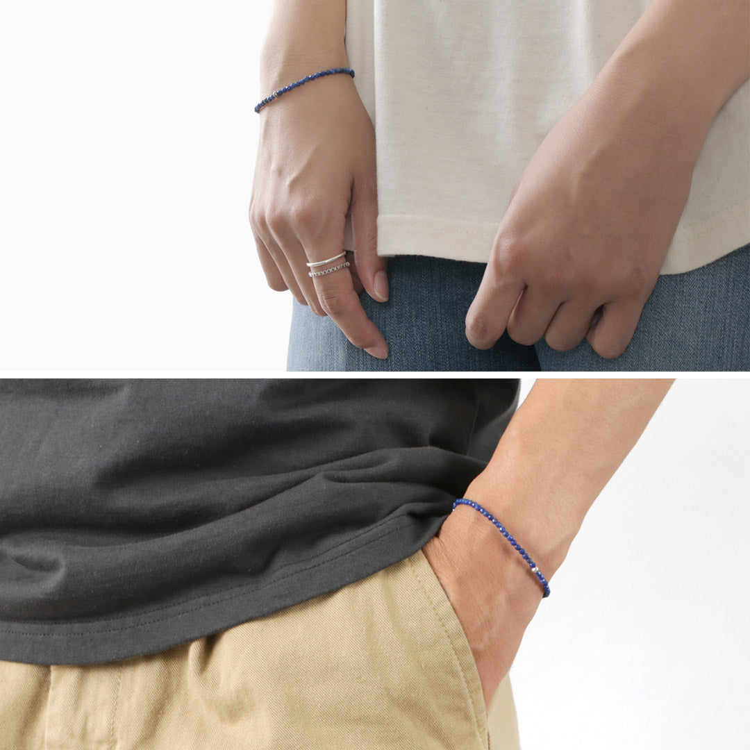 Phadua / Lapis(3mm)切割珠手鍊