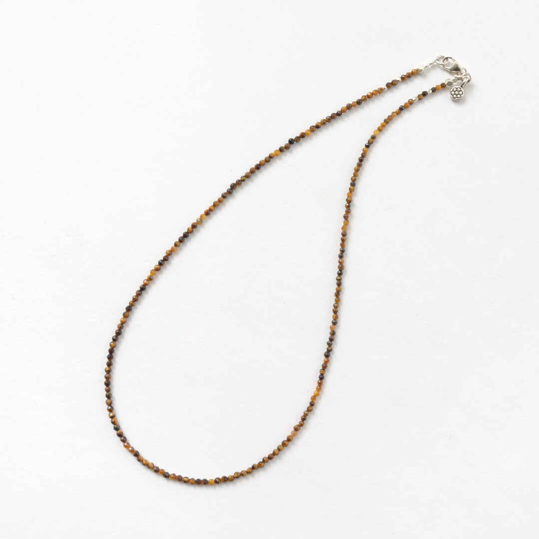 Phadua / Tiger Eye(2mm)切珠项链 /脚链