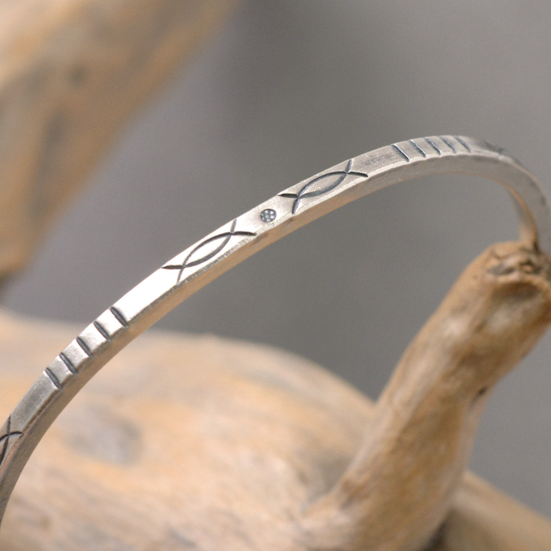 Brazalete de plata de phadua / karen