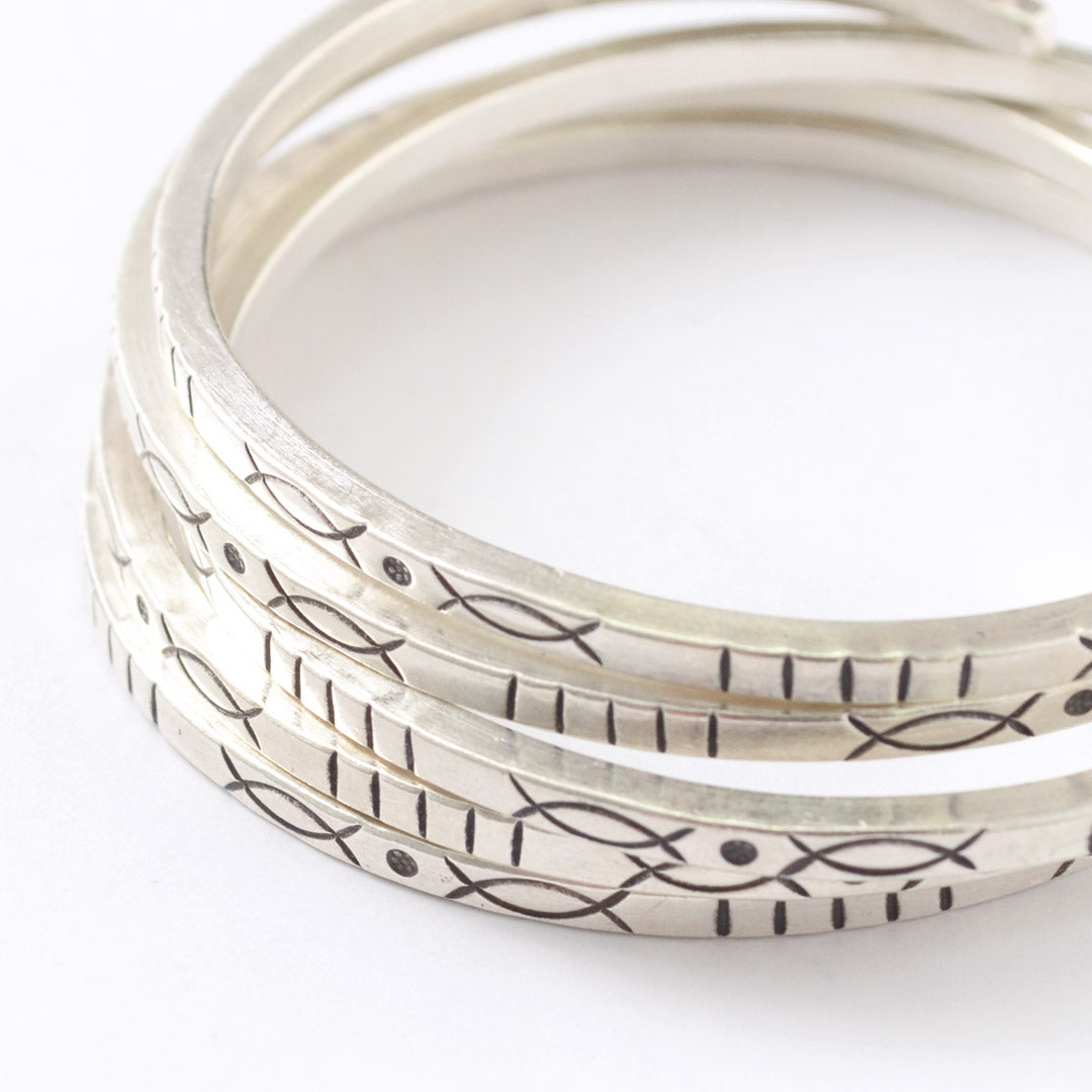 Brazalete de plata de phadua / karen