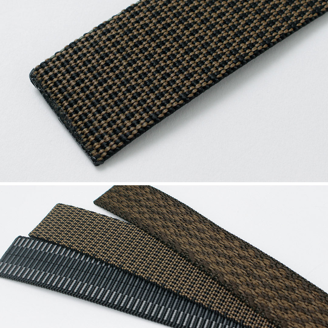 BISON DESIGNS / 30mm Patterned Nylon Webbing Belt