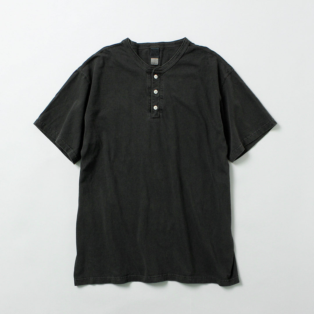 GOOD ON / 短袖亨利领T恤