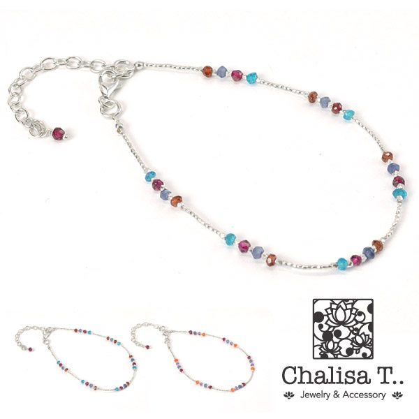 Chalisa T .. /天然石脚链