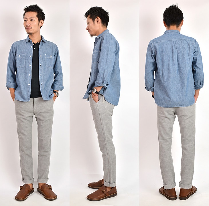 FOB FACTORY / F0438 Pantalon Easy Easy Rettricd Easy Pantal