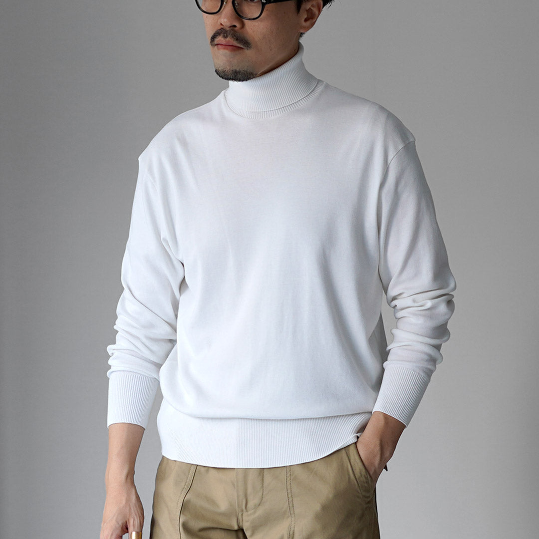 GICIPI / TIGRE 宽松针织和缝制高领衫