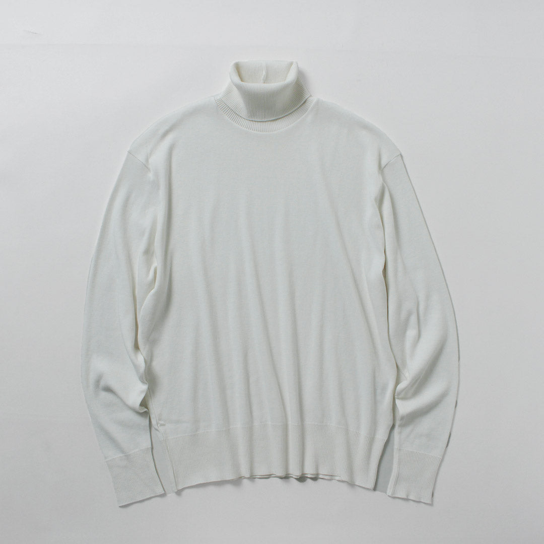 GICIPI / TIGRE 宽松针织和缝制高领衫