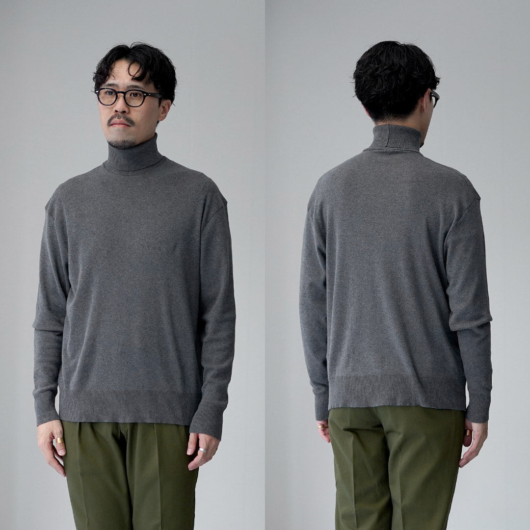 GICIPI / TIGRE 宽松针织和缝制高领衫