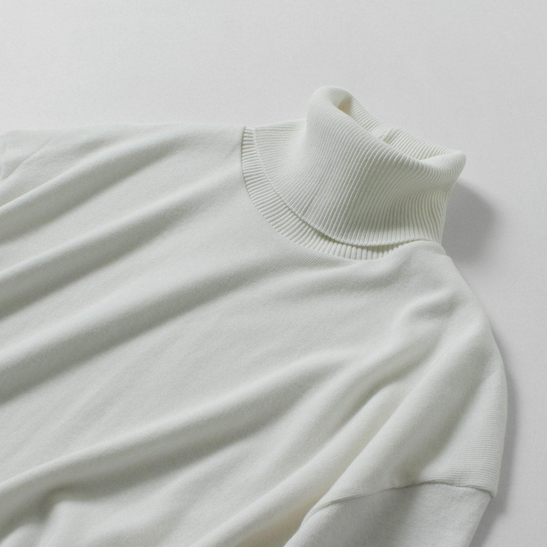 GICIPI / TIGRE 宽松针织和缝制高领衫