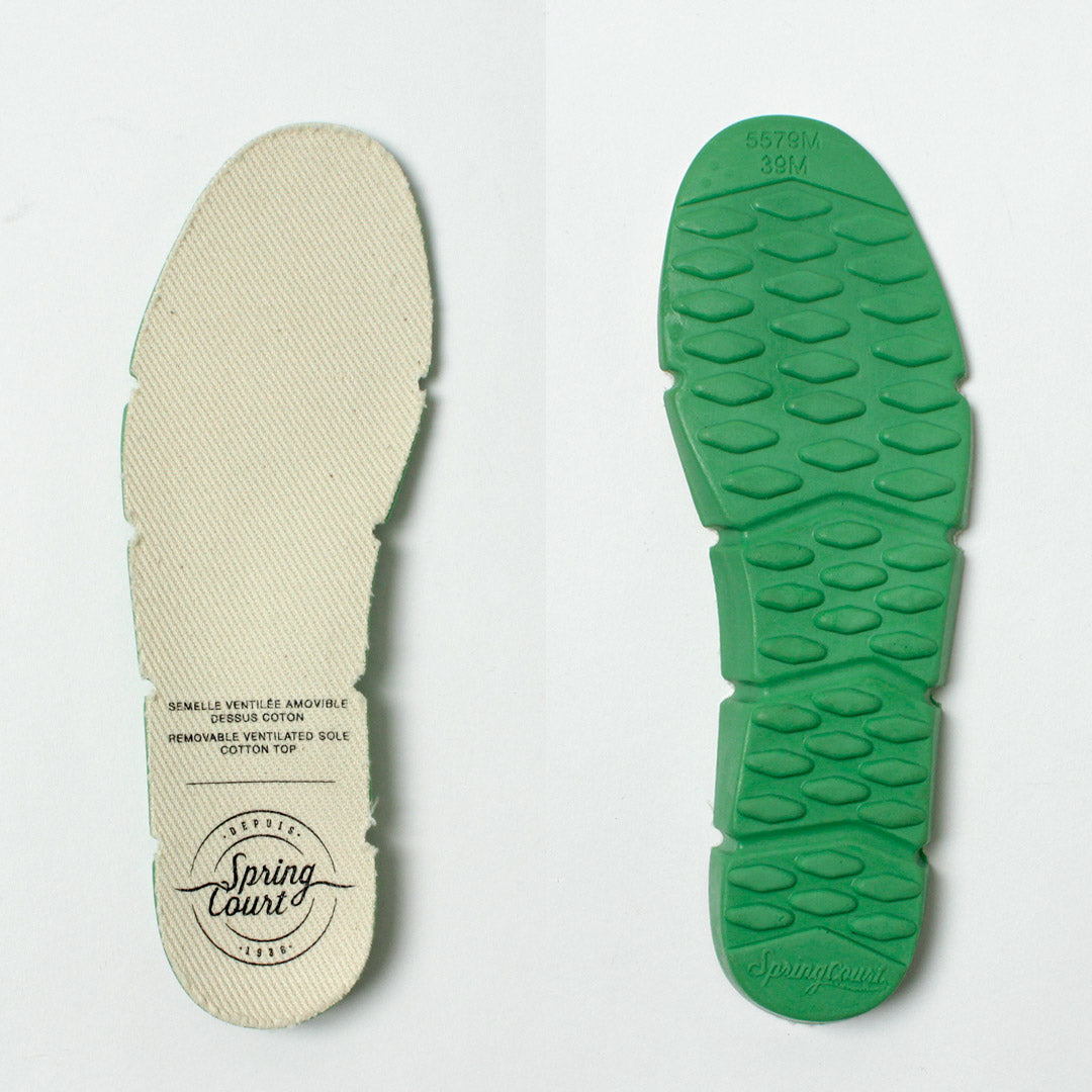 SPRING COURT / G2 低帮皮革运动鞋