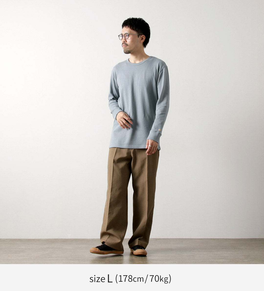 GoHemp / Sun Blend Warmer Basic L / SL T恤