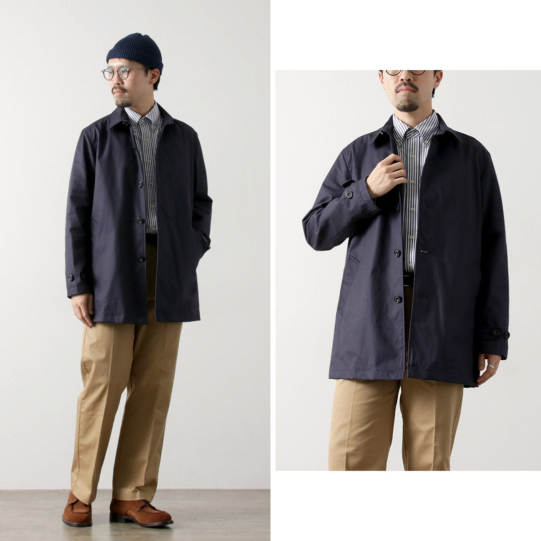 ROCOCO / High-Density Short Balmacaan Coat