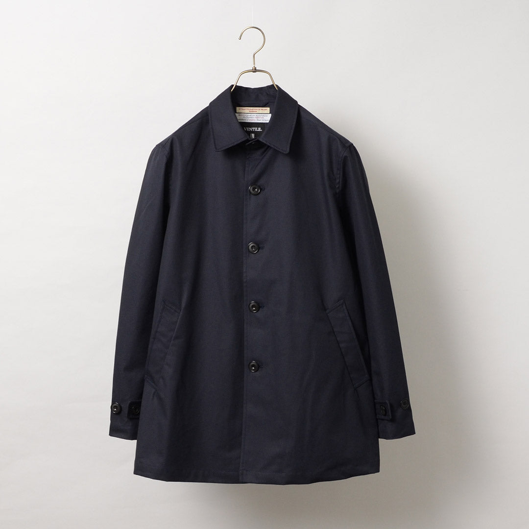 ROCOCO / High-Density Short Balmacaan Coat