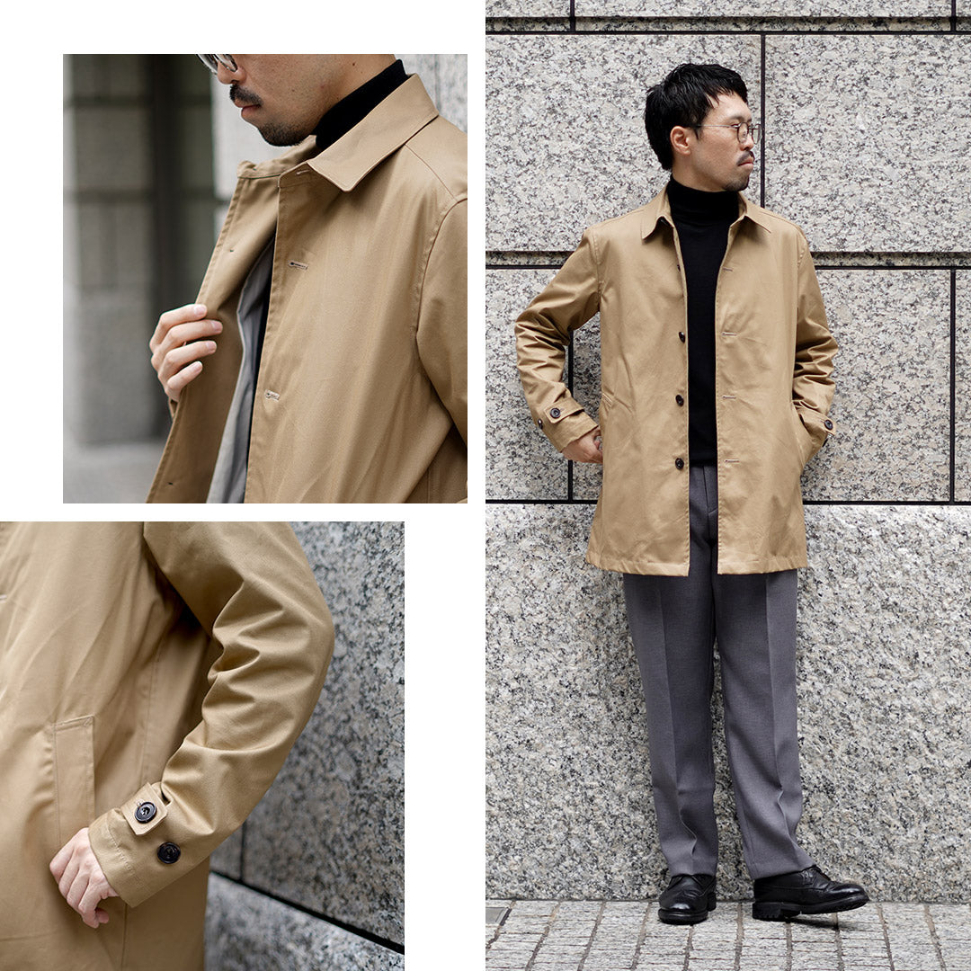 ROCOCO / High-Density Short Balmacaan Coat