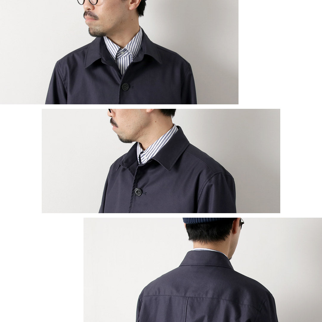 ROCOCO / High-Density Short Balmacaan Coat