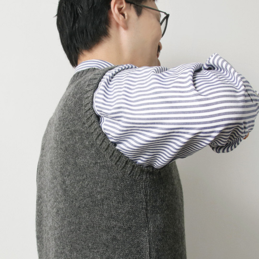 Soglia / Landnoah British Wool Crew Teck Landing Vest