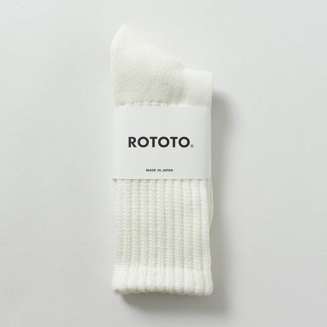 ROTOTO / R1334 Chaussettes à poils amples
