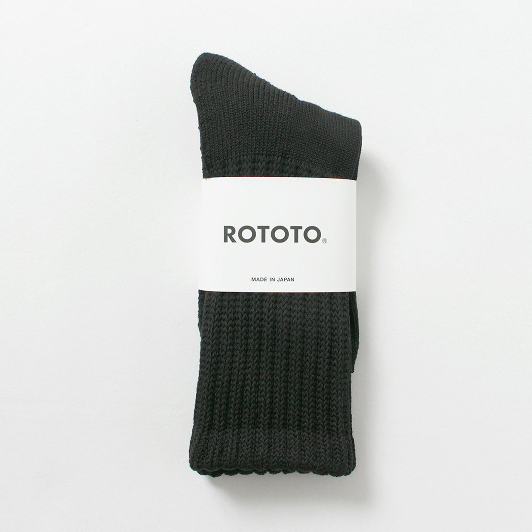 ROTOTO / R1334 Chaussettes à poils amples