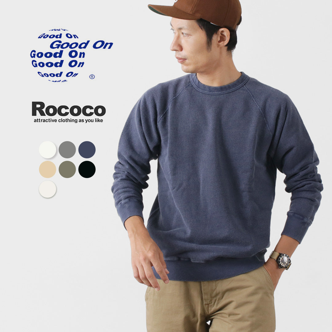좋은 / Raglan 승무원 스웨트 셔츠