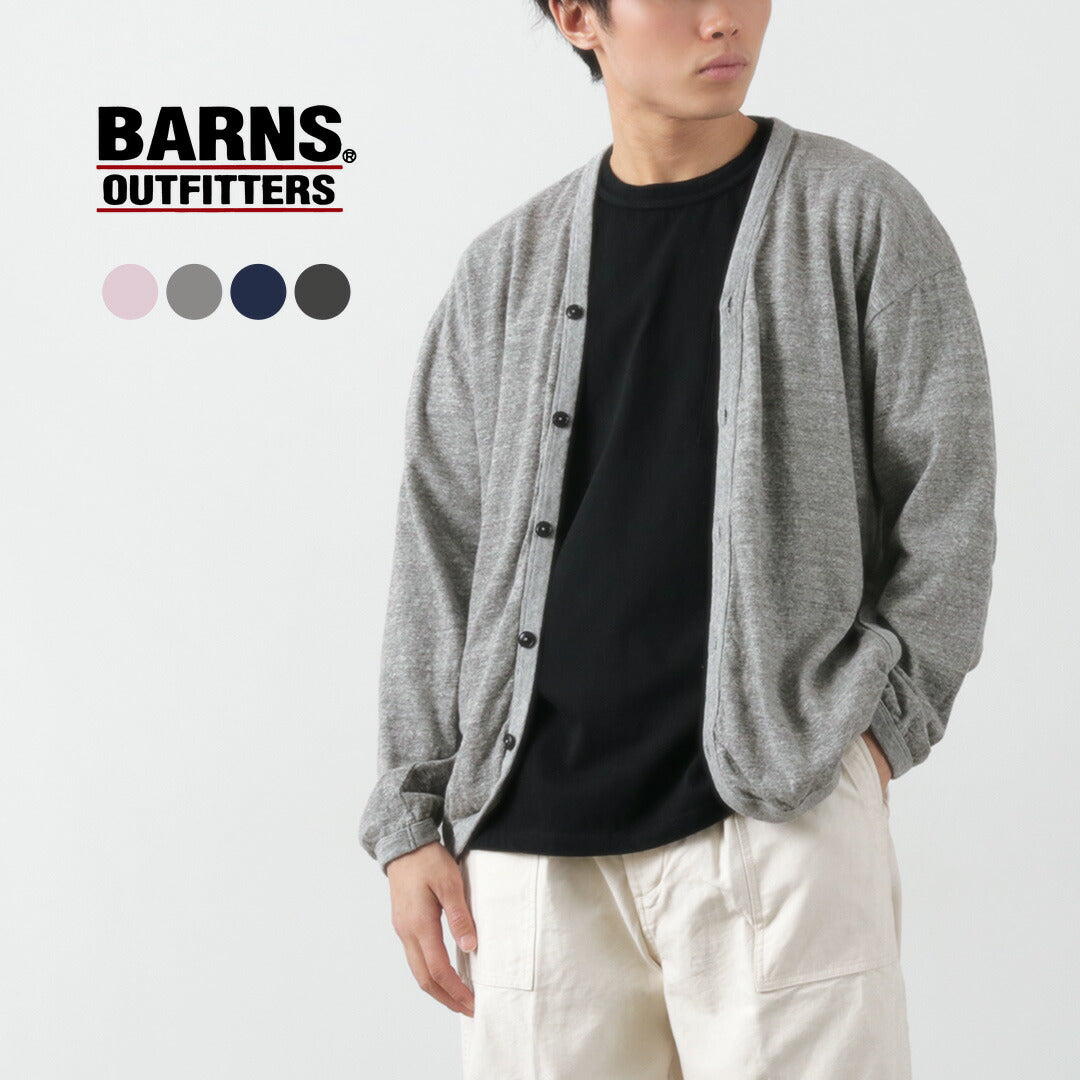 BARNS / Loopwheel Jersey Cardigan