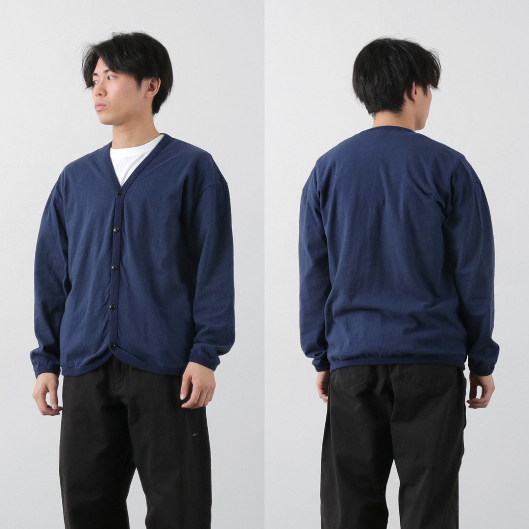 BARNS / Loopwheel Jersey Cardigan