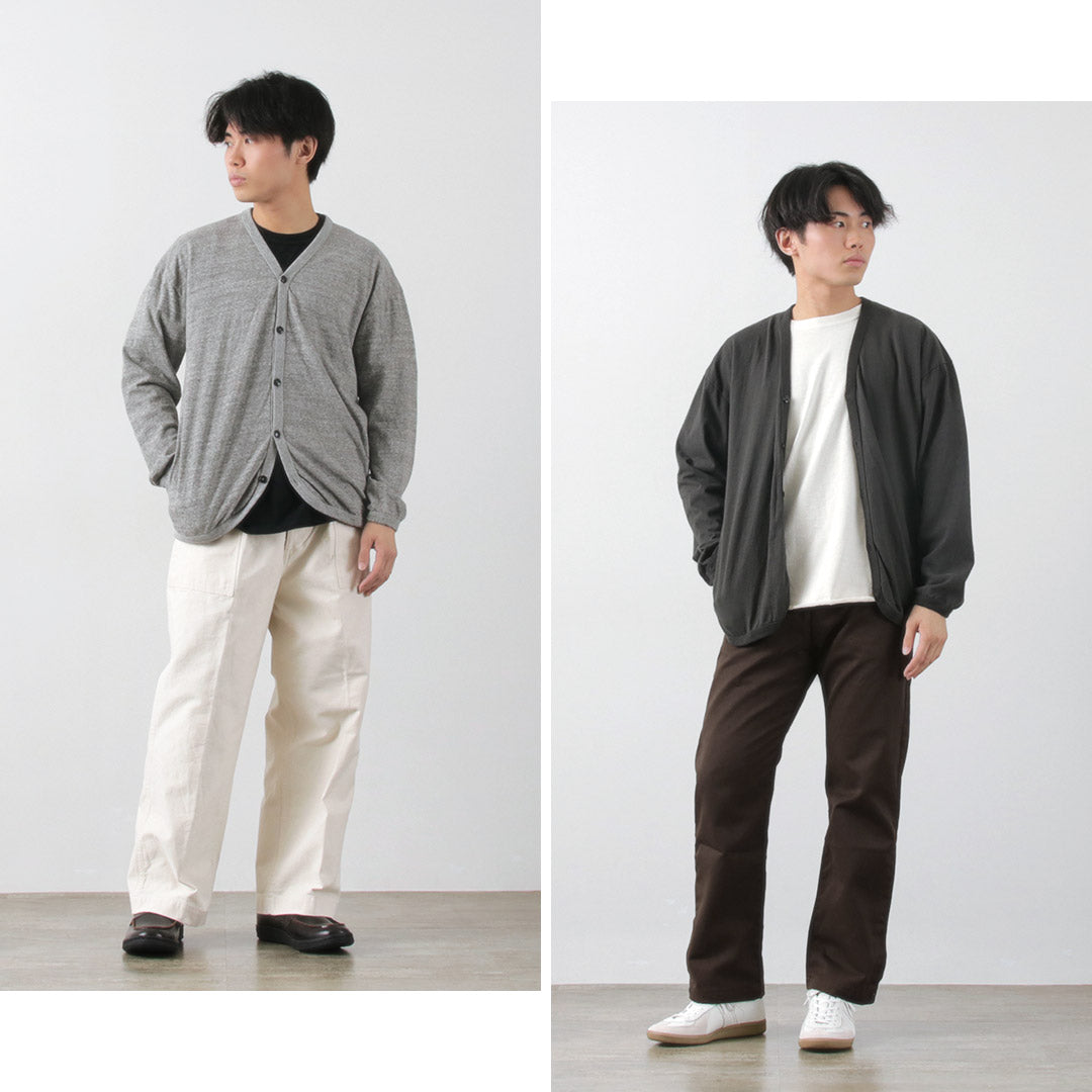 BARNS / Loopwheel Jersey Cardigan