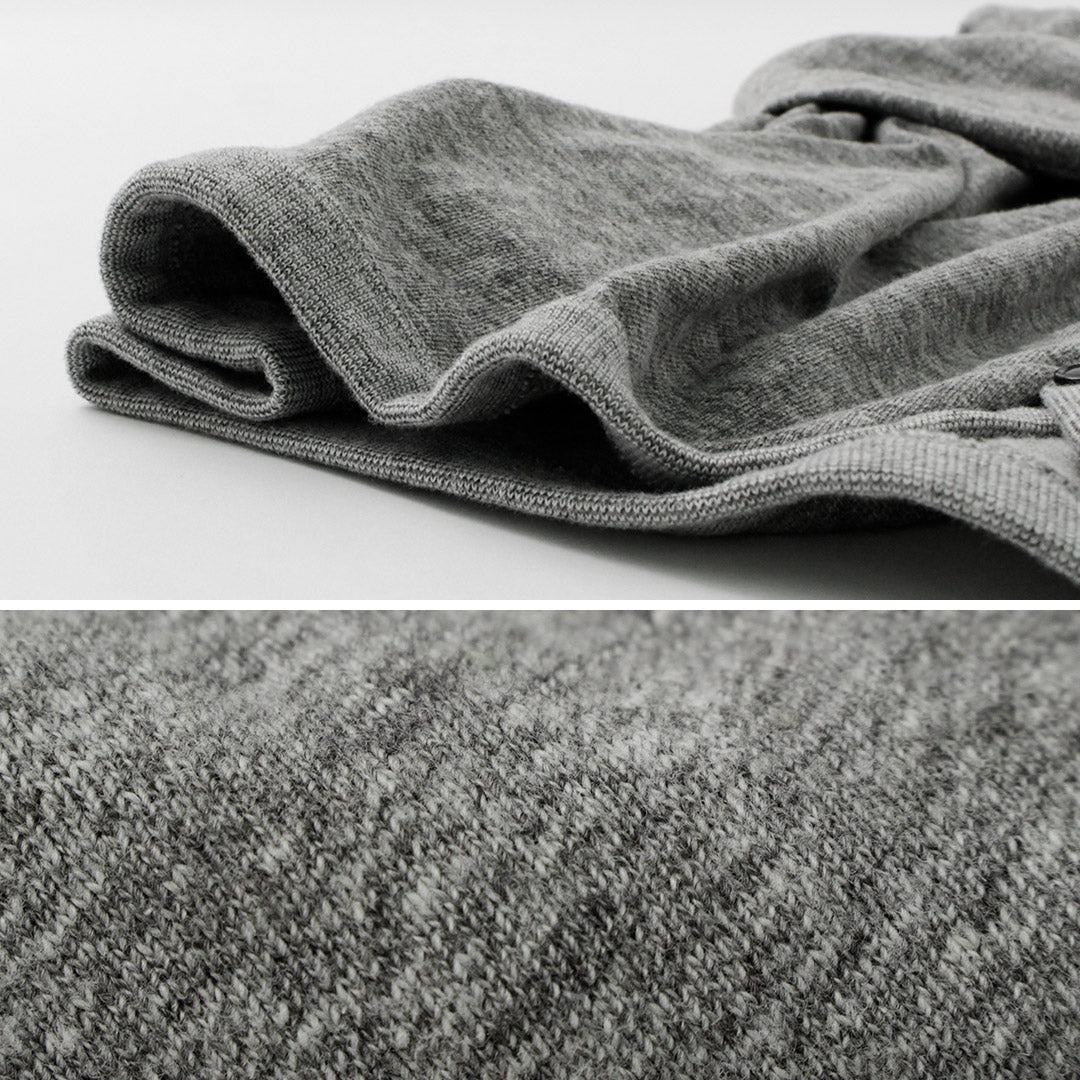 BARNS / Loopwheel Jersey Cardigan