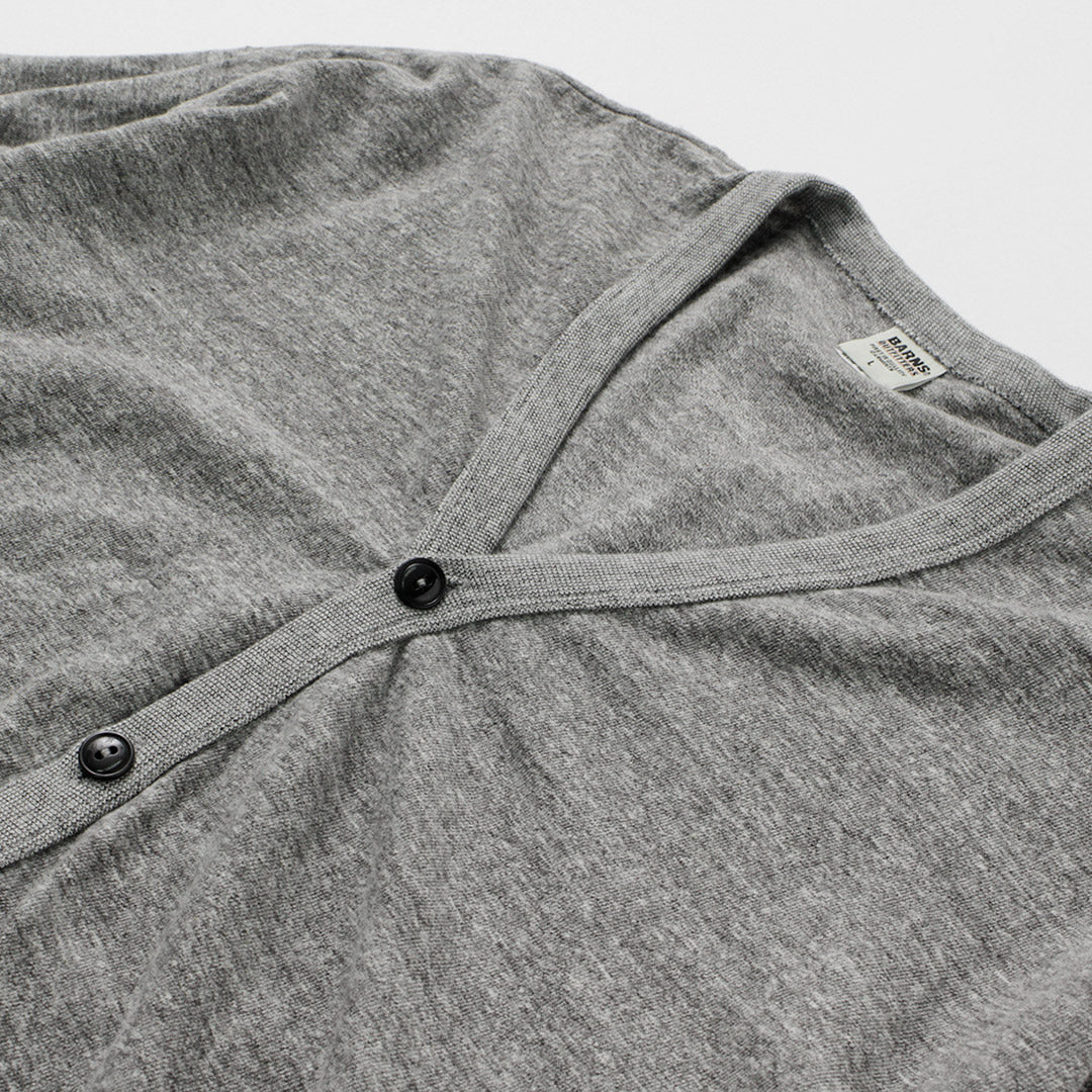 BARNS / Loopwheel Jersey Cardigan