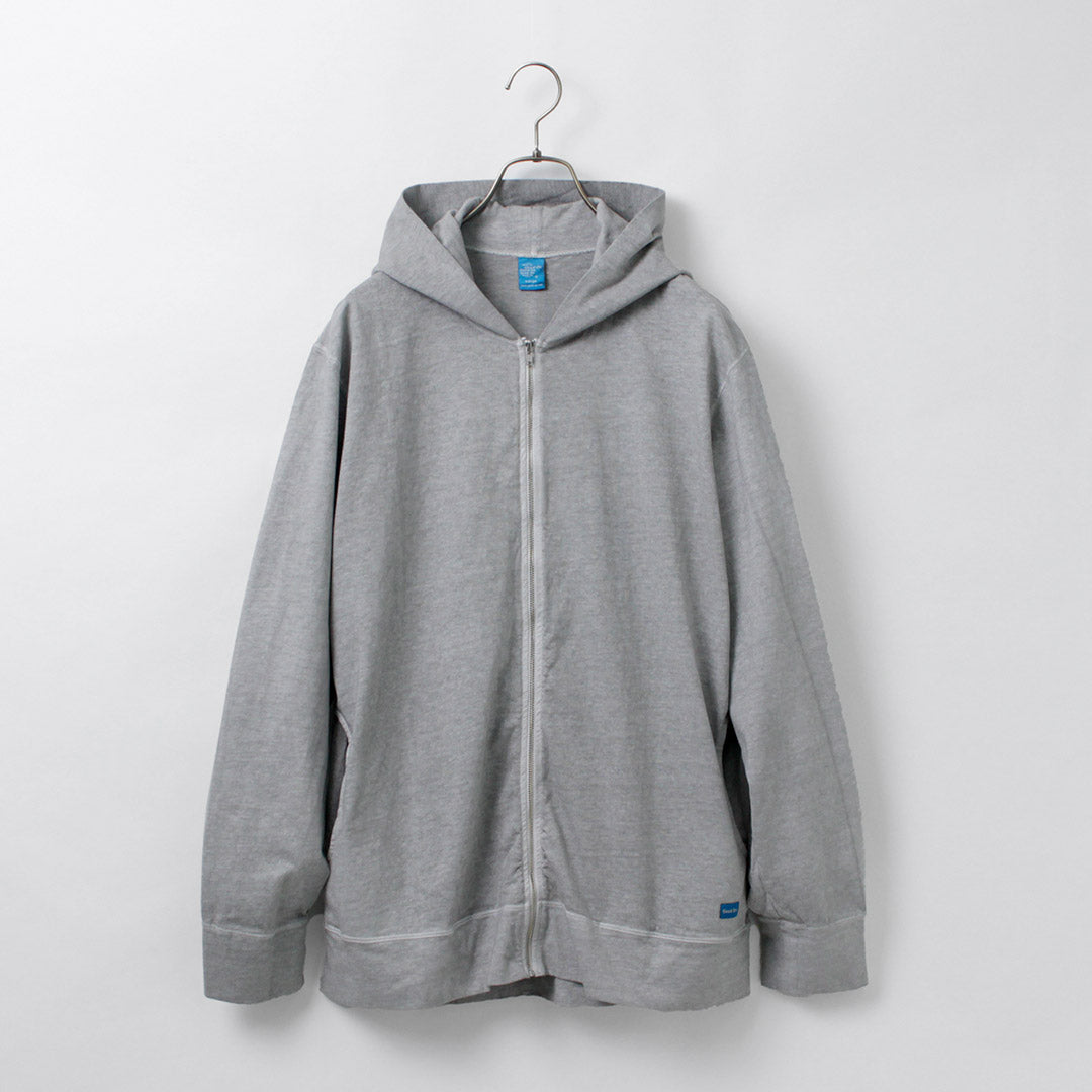 良好 / zip Tee Parka色素染料