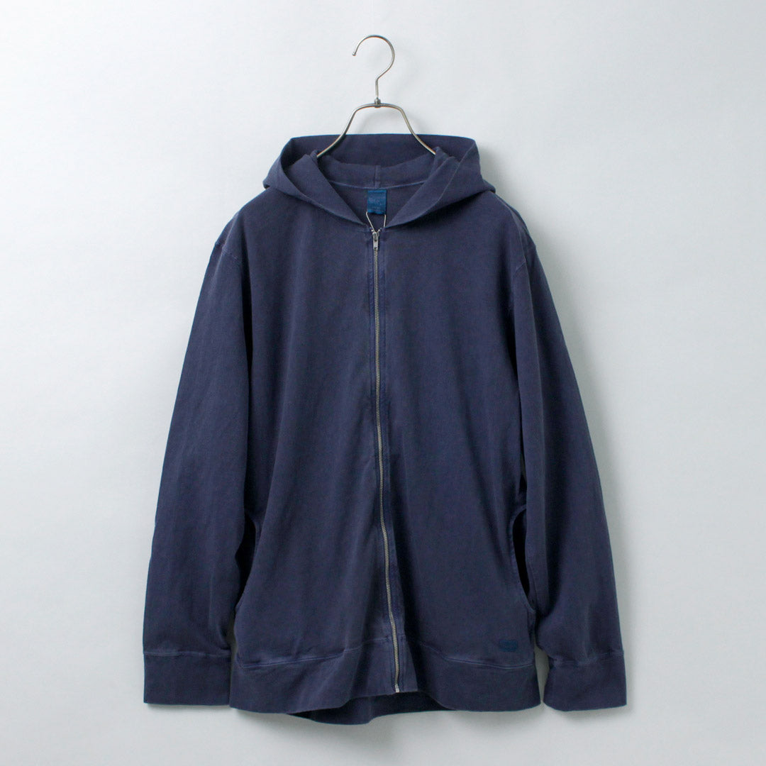 良好 / zip Tee Parka色素染料