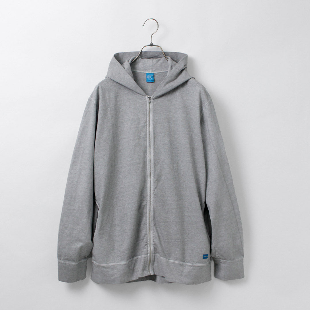 良好 / zip Tee Parka色素染料