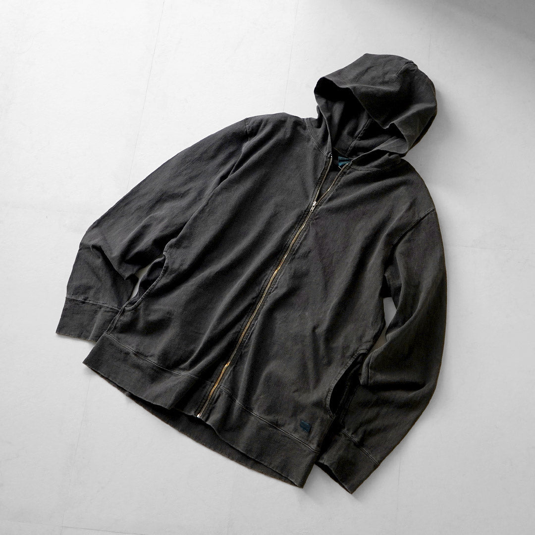 良好 / zip Tee Parka色素染料