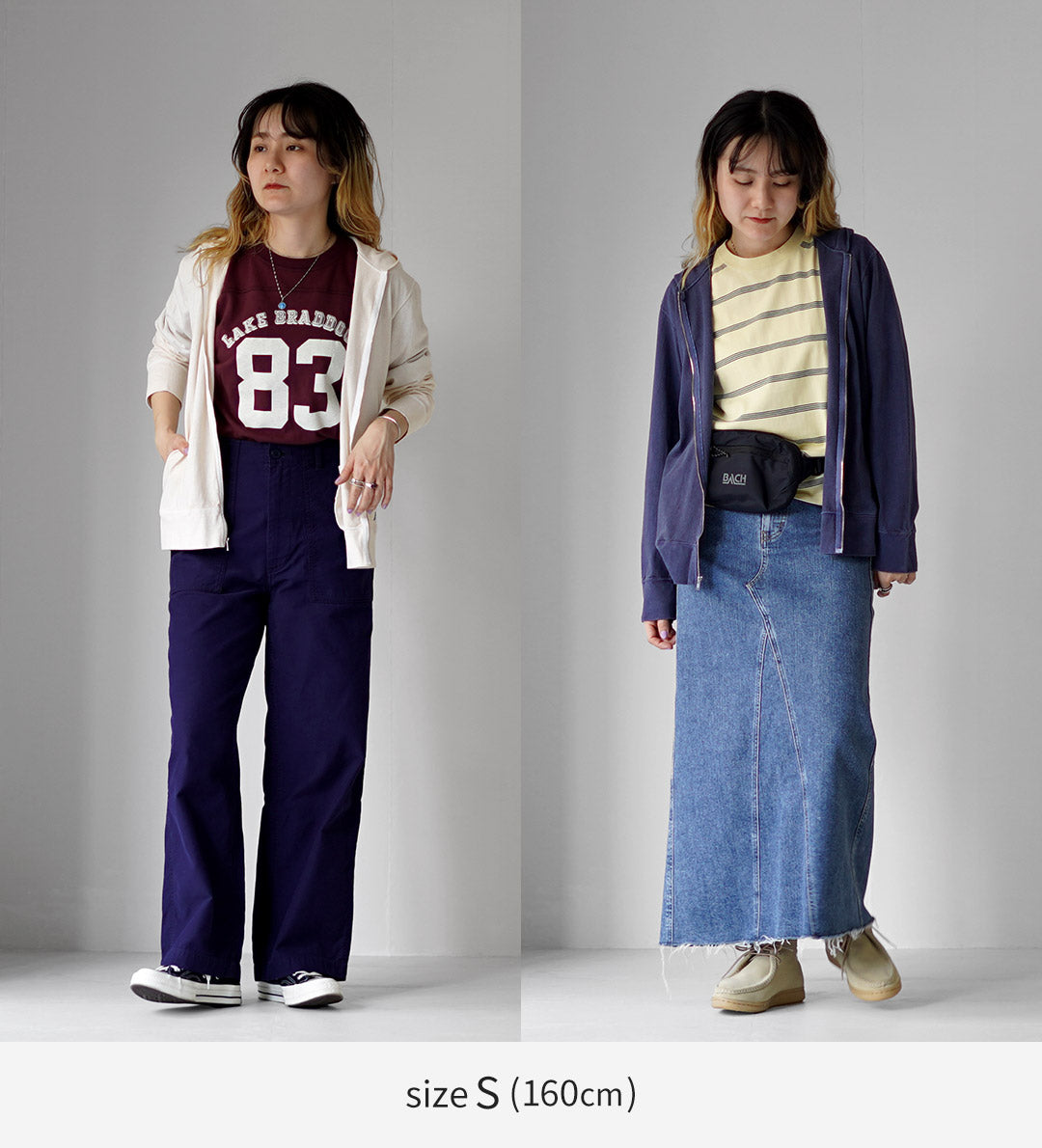 良好 / zip Tee Parka色素染料