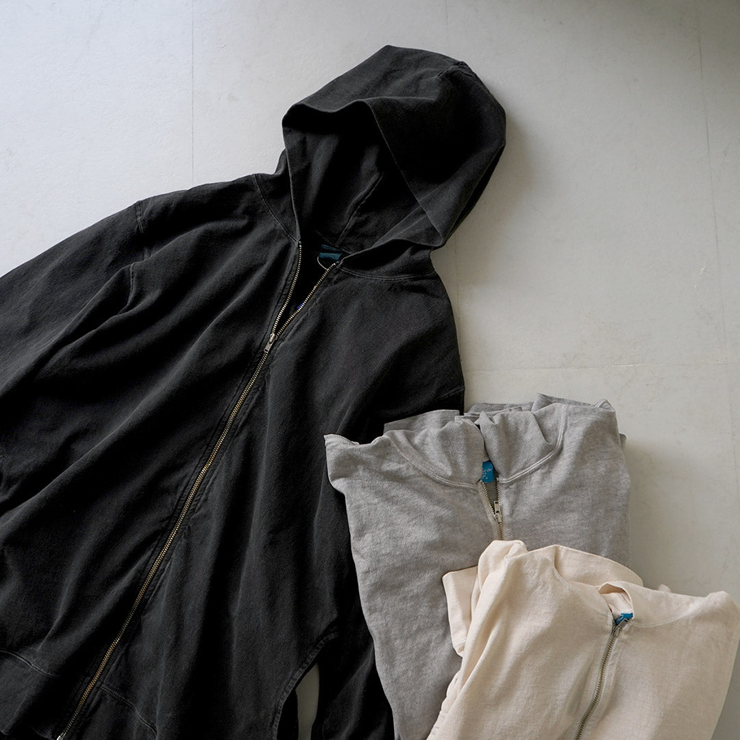 良好 / zip Tee Parka色素染料