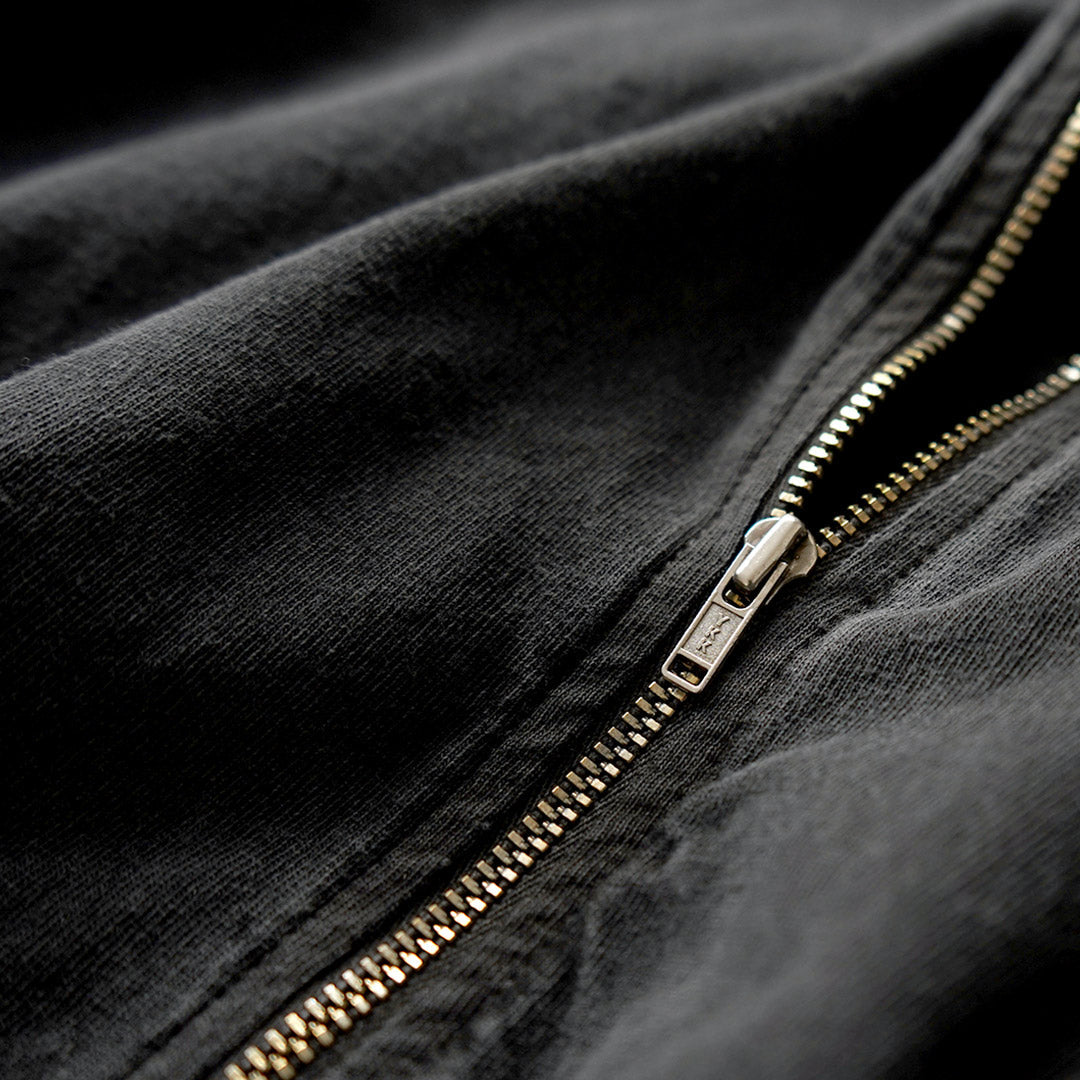 良好 / zip Tee Parka色素染料