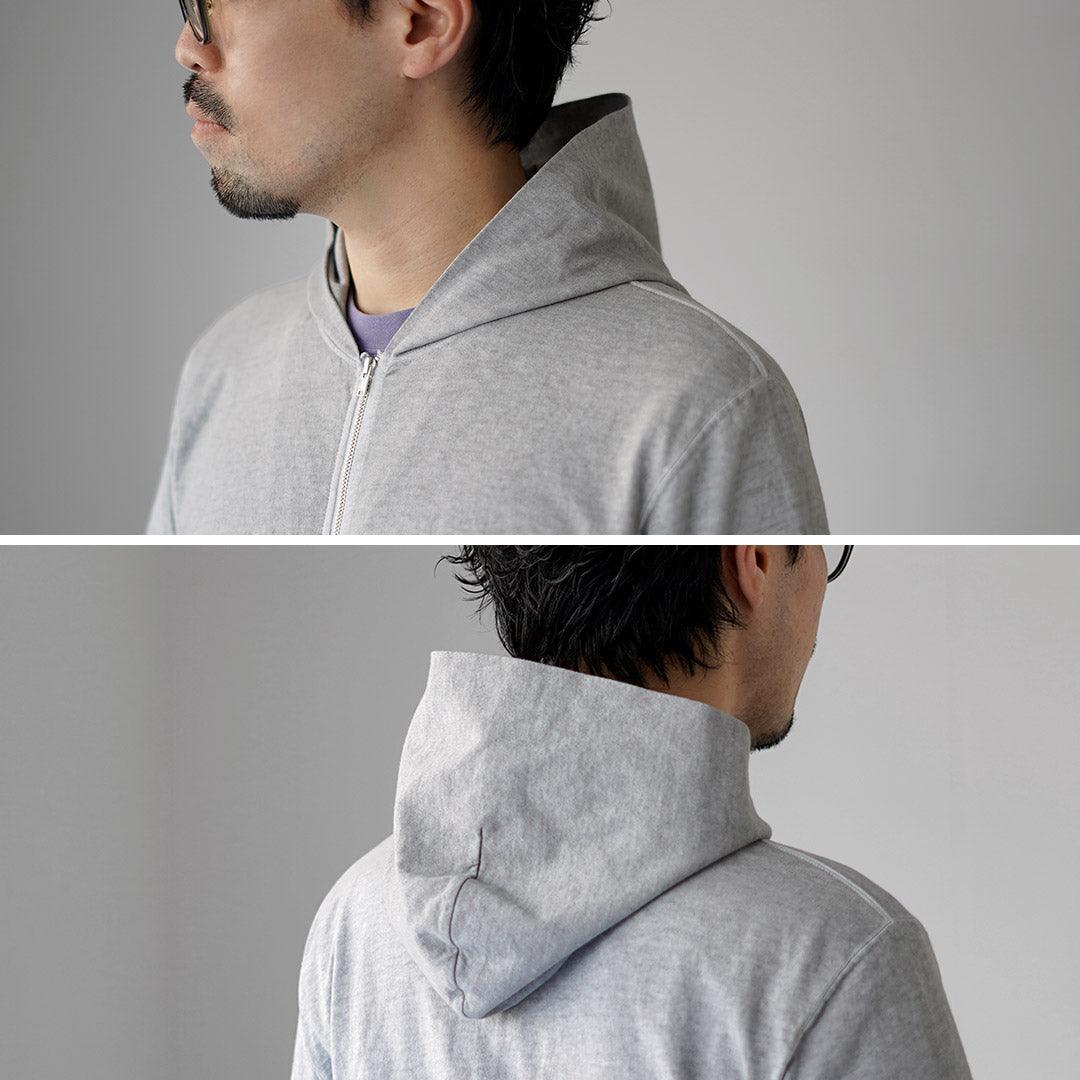 良好 / zip Tee Parka色素染料
