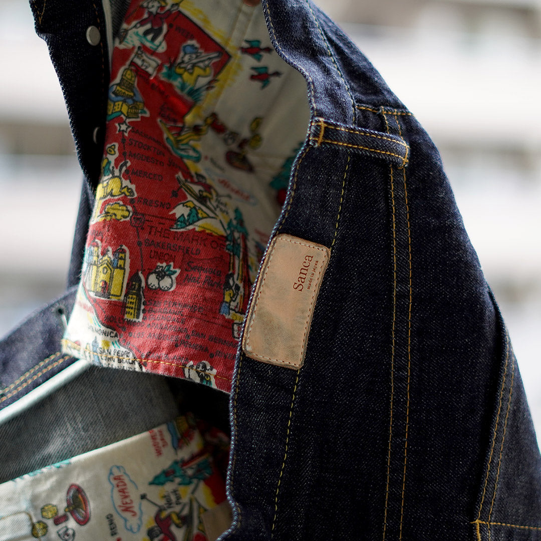 SANCA / 15.5 oz. Denim Tapered 5P Pants