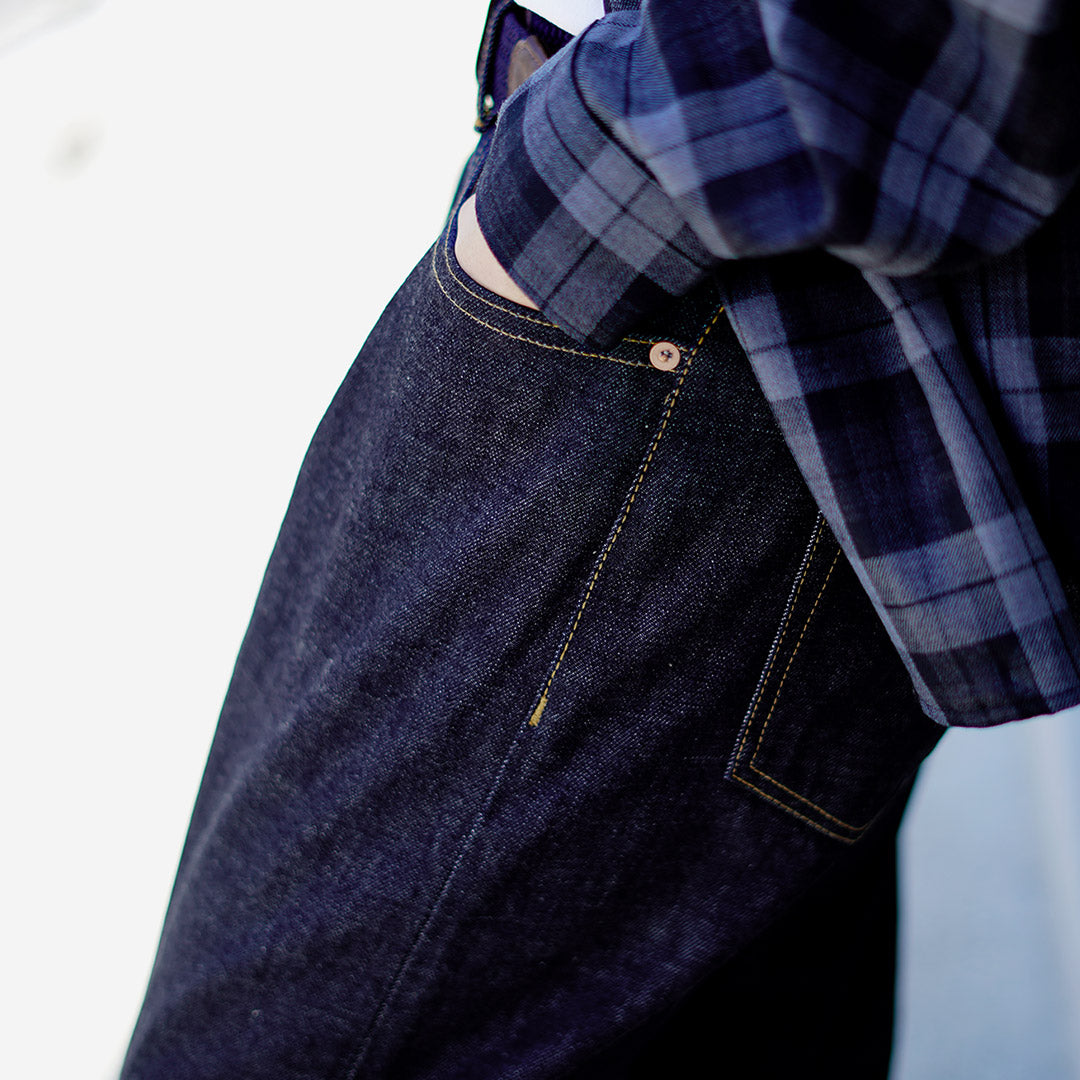 SANCA / 15.5 oz. Denim Tapered 5P Pants