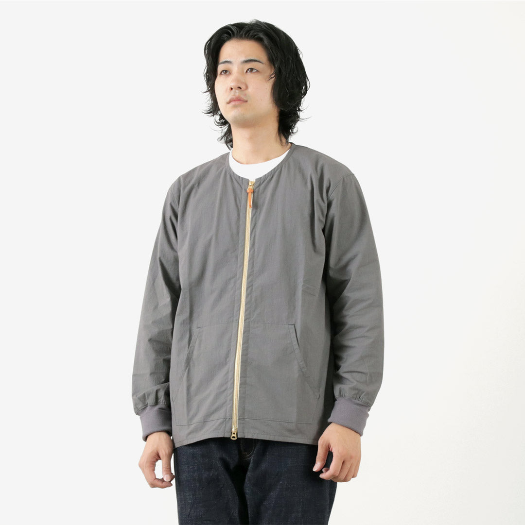 RE MADE IN TOKYO JAPAN / Cotton Nylon Crew Cardigan