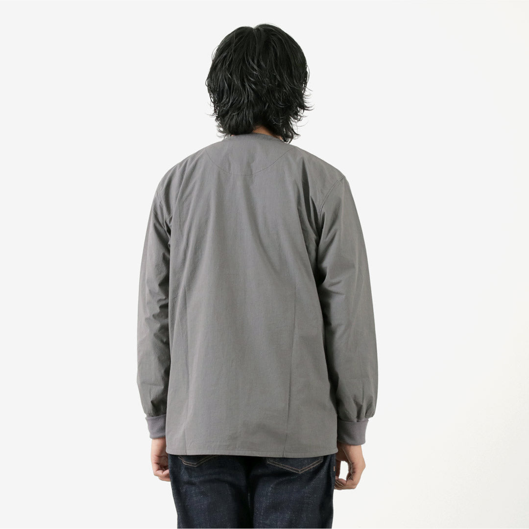 RE MADE IN TOKYO JAPAN / Cotton Nylon Crew Cardigan