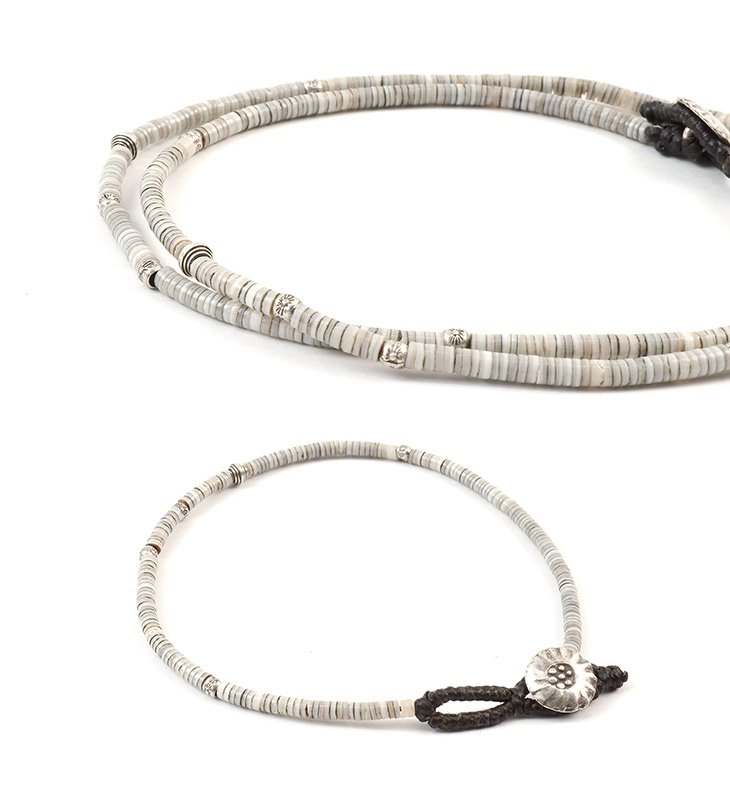 Phadua / billes de coque / cheville de cordon cire