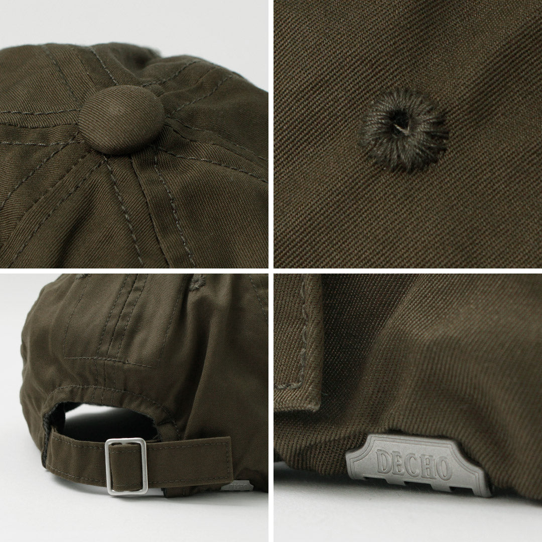 Casquette à billes de tissu Decho / haute densité