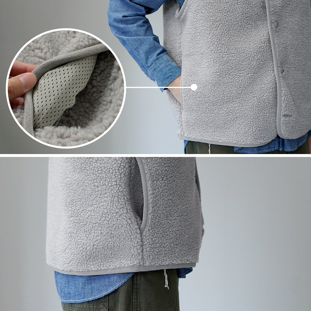 VINCENT ET MIREILLE / Boa Vest Solid