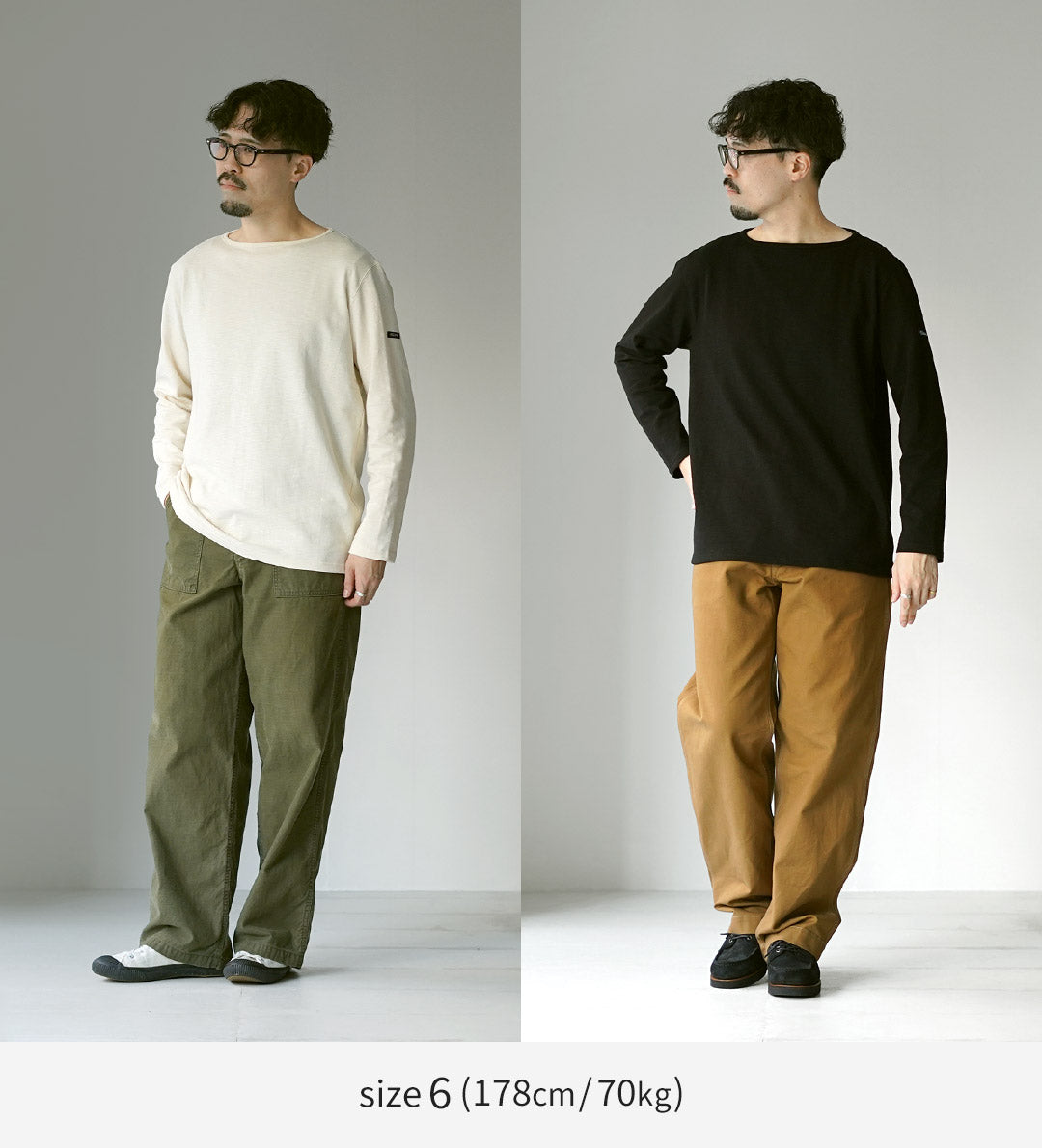 TIEASY / HDCS Boatneck Basque Shirt