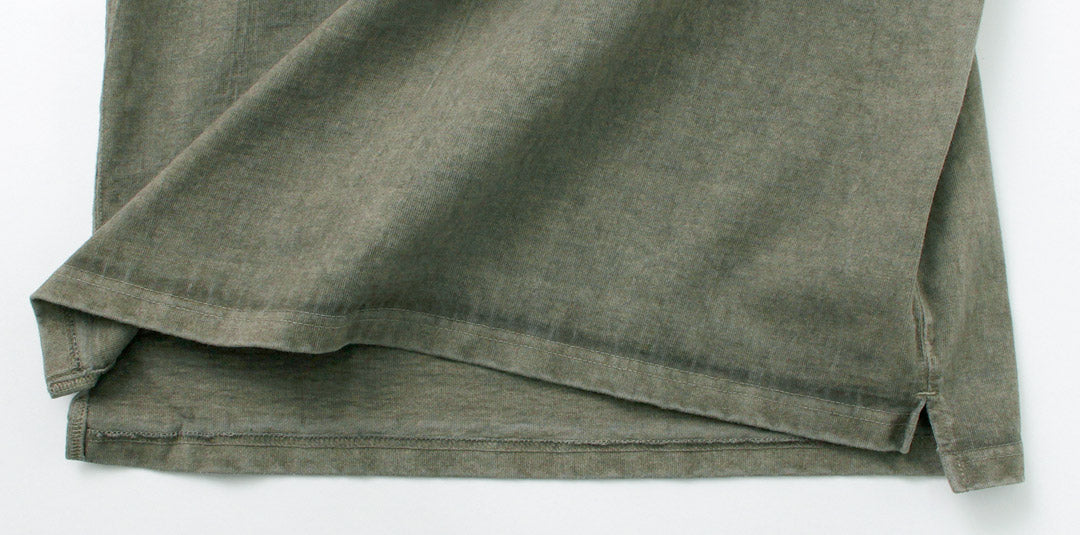 GOOD ON / Camiseta de manga larga con bolsillo raglán pesado y color exclusivo