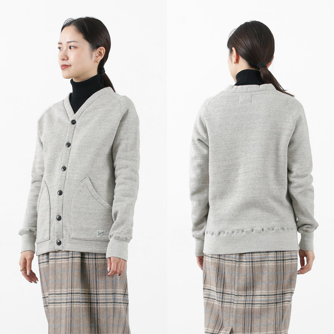 KEPANI / Sunset 2 Raffy-Lined Sweatshirt Cardigan