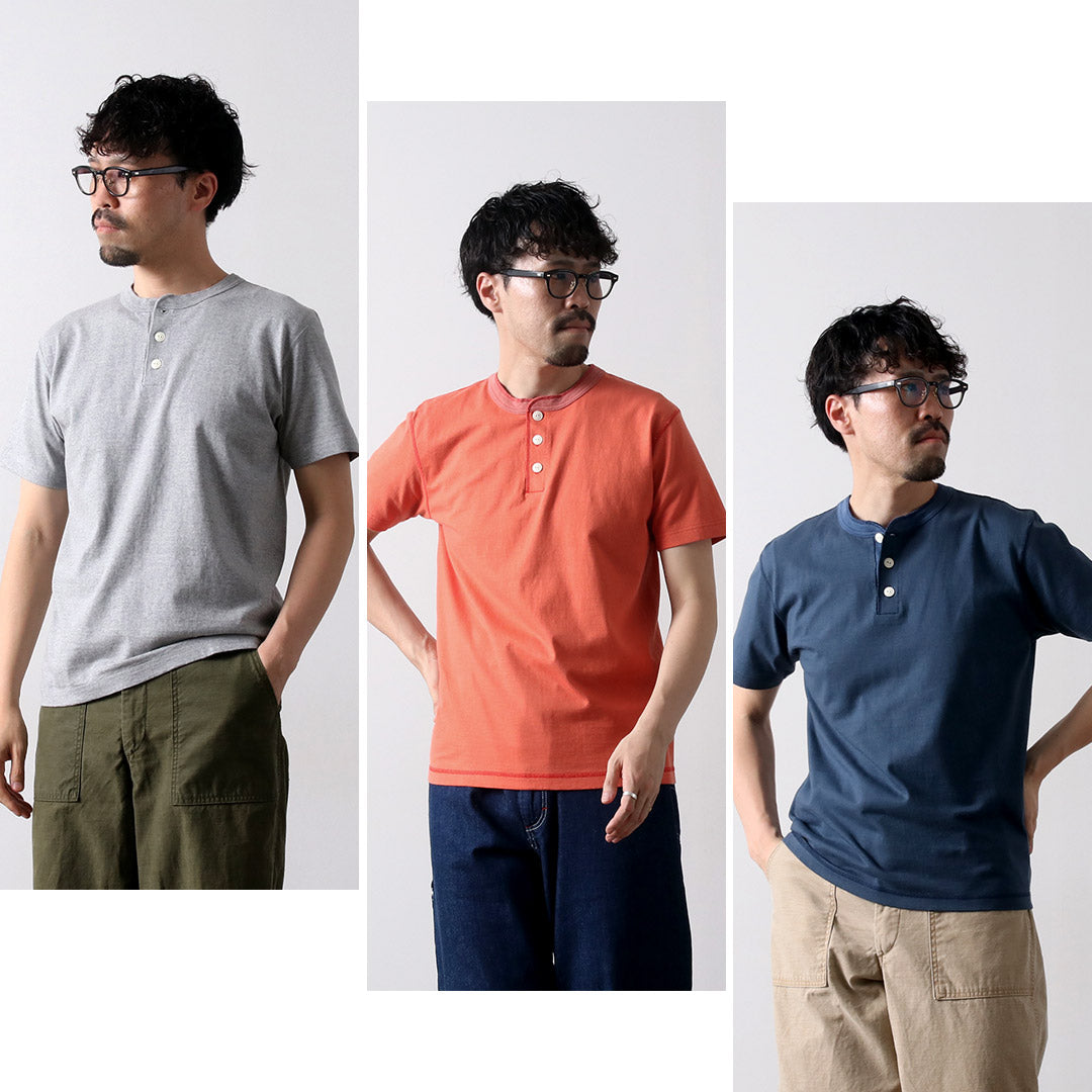 穀倉 / BR-8146編織亨利脖子短袖船員脖子T卹